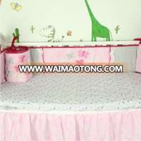 Factory Yuhua baby crib bedding bumper set