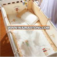 Factory Yuhua customized baby bedding set bumper