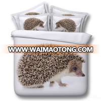 Latest Design Baby Hedgehog 3d Hd Digtal Bedding Set